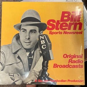 Bill Stern Sports Newsreel Vinyl Record